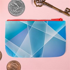 Blue Lights Large Coin Purse from ArtsNow.com Back