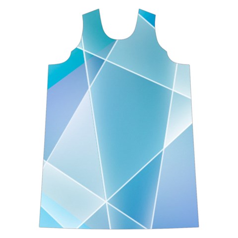 Blue Lights Shoulder Cutout Velvet One Piece from ArtsNow.com Front