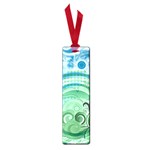 Blue Green Circle Design Small Book Mark