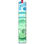 Blue Green Circle Design Large Book Mark