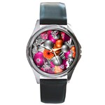 Ball Art Round Metal Watch