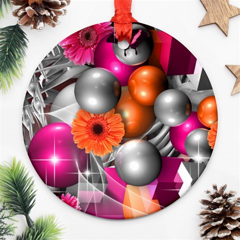 Ball Art Ornament (Round) from ArtsNow.com Front