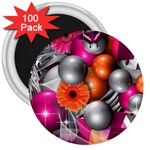 Ball Art 3  Magnet (100 pack)