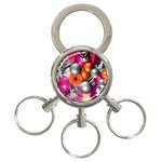 Ball Art 3-Ring Key Chain