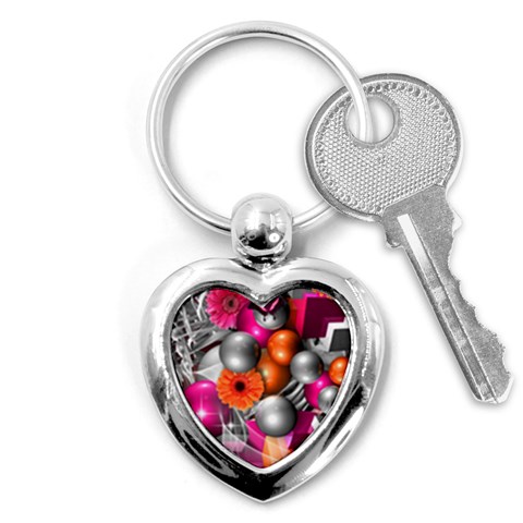 Ball Art Key Chain (Heart) from ArtsNow.com Front