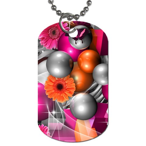 Ball Art Dog Tag (One Side) from ArtsNow.com Front