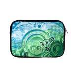 Blue Green Circle Design Apple MacBook Pro 15  Zipper Case