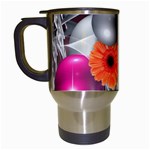 Ball Art Travel Mug (White)