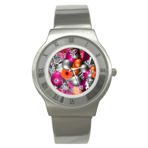 Ball Art Stainless Steel Watch from ArtsNow.com Front