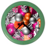 Ball Art Color Wall Clock