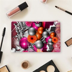 Ball Art Cosmetic Bag (Medium) from ArtsNow.com Back