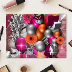 Ball Art Cosmetic Bag (XL) from ArtsNow.com Back