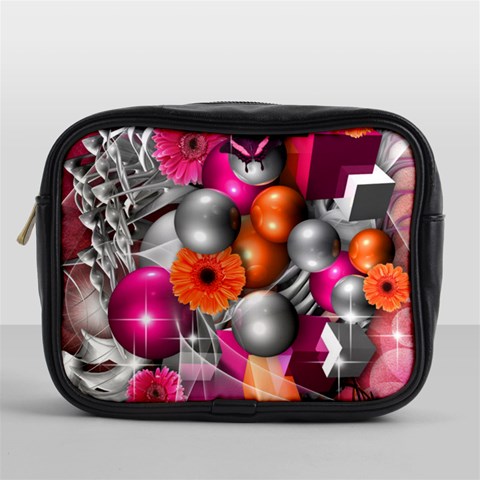 Ball Art Mini Toiletries Bag (One Side) from ArtsNow.com Front