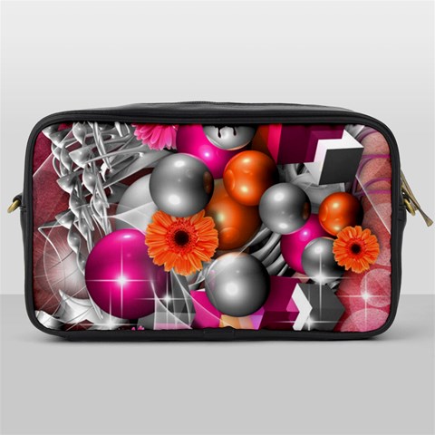 Ball Art Toiletries Bag (One Side) from ArtsNow.com Front