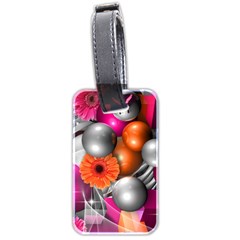 Ball Art Luggage Tag (two sides) from ArtsNow.com Back