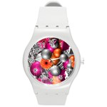 Ball Art Round Plastic Sport Watch (M)