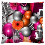 Ball Art Large Cushion Case (One Side)