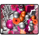 Ball Art Double Sided Fleece Blanket (Medium)