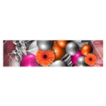 Ball Art Satin Scarf (Oblong)