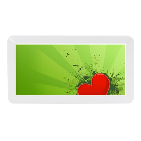 Red Heart Art Memory Card Reader (Mini) from ArtsNow.com Front