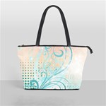 Pink Blue Pattern Classic Shoulder Handbag