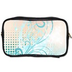 Pink Blue Pattern Toiletries Bag (Two Sides)