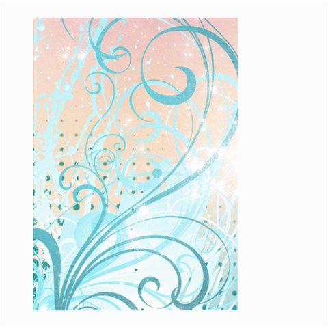 Pink Blue Pattern Large Garden Flag (Two Sides) from ArtsNow.com Back