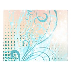 Pink Blue Pattern Double Sided Flano Blanket (Large) from ArtsNow.com 80 x60  Blanket Front