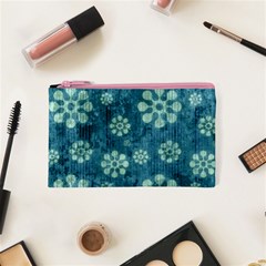 Snow Flake Art Cosmetic Bag (XS) from ArtsNow.com Front