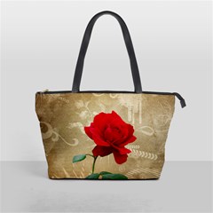 Red Rose Art Classic Shoulder Handbag from ArtsNow.com Front