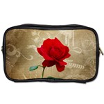 Red Rose Art Toiletries Bag (One Side)