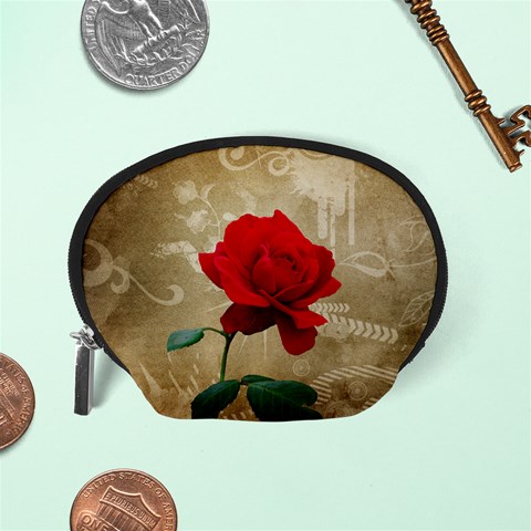 Red Rose Art Accessory Pouch (Small) from ArtsNow.com Back