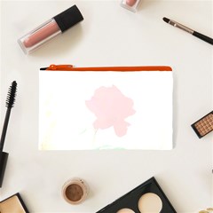 Red Rose Art Cosmetic Bag (XS) from ArtsNow.com Front