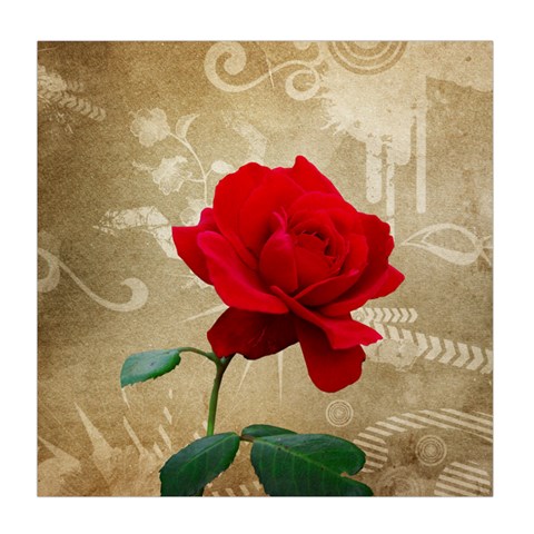 Red Rose Art Duvet Cover (Queen Size) from ArtsNow.com Front