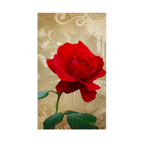 Red Rose Art Duvet Cover Double Side (Single Size) from ArtsNow.com Front