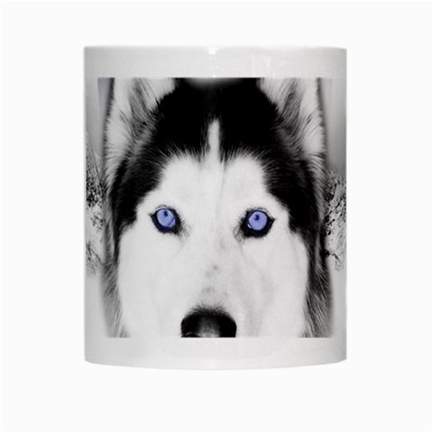 Wolf Moon Mountains White Mug from ArtsNow.com Center