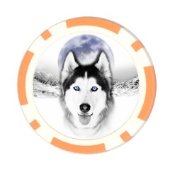 Wolf Moon Mountains Poker Chip Card Guard (10 pack) from ArtsNow.com Front