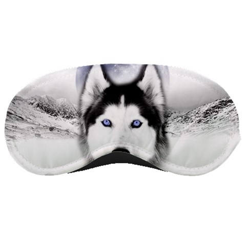 Wolf Moon Mountains Sleeping Mask from ArtsNow.com Front