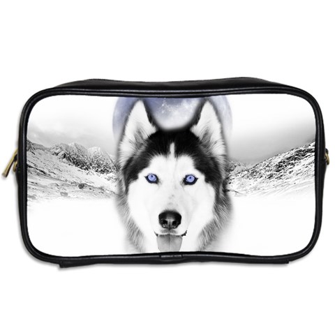 Wolf Moon Mountains Toiletries Bag (Two Sides) from ArtsNow.com Back