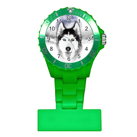 Wolf Moon Mountains Plastic Nurses Watch from ArtsNow.com Front