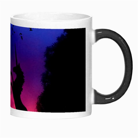 Unicorn Sunset Morph Mug from ArtsNow.com Right