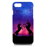 Unicorn Sunset iPhone 7/8 Black UV Print Case