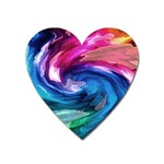 Water Paint Magnet (Heart)