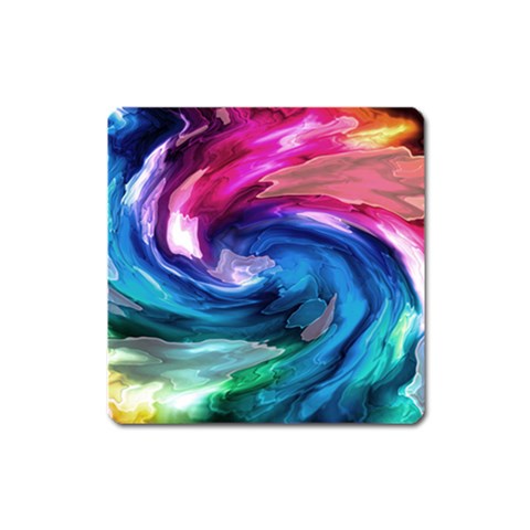 Water Paint Magnet (Square) from ArtsNow.com Front