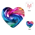 Water Paint Playing Cards (Heart)