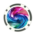 Water Paint Poker Chip Card Guard