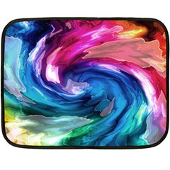 Water Paint Double Sided Fleece Blanket (Mini) from ArtsNow.com 35 x27  Blanket Front