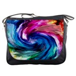 Water Paint Messenger Bag