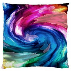 Water Paint Standard Flano Cushion Case (Two Sides) from ArtsNow.com Front