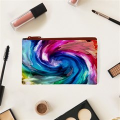 Water Paint Cosmetic Bag (XS) from ArtsNow.com Front